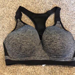 High impact sports bra with underwire